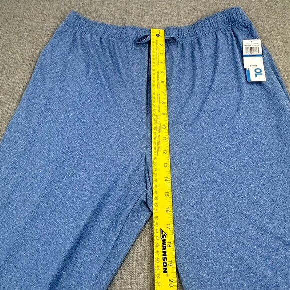NEW! Mens 32 Degrees Cool Nightwear PJ Pants Blue XL Soft Comfy Drawstring $36 - Picture 9 of 12